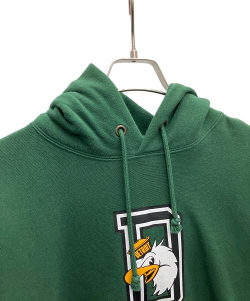 Champion REVERSE WEAVE（チャンピオン リバース ウィーブ）Champion REVERSE WEAVE (チャンピオン リバース ウィーブ) パーカー グリーン サイズ:Mの古着・服飾アイテム