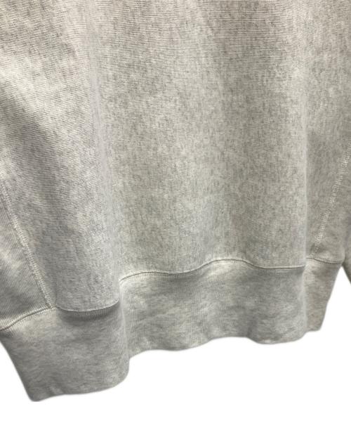 Champion REVERSE WEAVE（チャンピオン リバース ウィーブ）Champion REVERSE WEAVE (チャンピオン リバース ウィーブ) サーマルネックスウェット グレー サイズ:Lの古着・服飾アイテム
