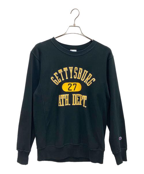 Champion REVERSE WEAVE（チャンピオン リバース ウィーブ）Champion REVERSE WEAVE (チャンピオン リバース ウィーブ) スウェット ブラック サイズ:Mの古着・服飾アイテム