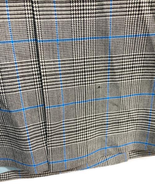 NOLLEY'S（ノーリーズ）NOLLEY'S (ノーリース) ストレッチツイルダブルジャケット グレー サイズ:38の古着・服飾アイテム