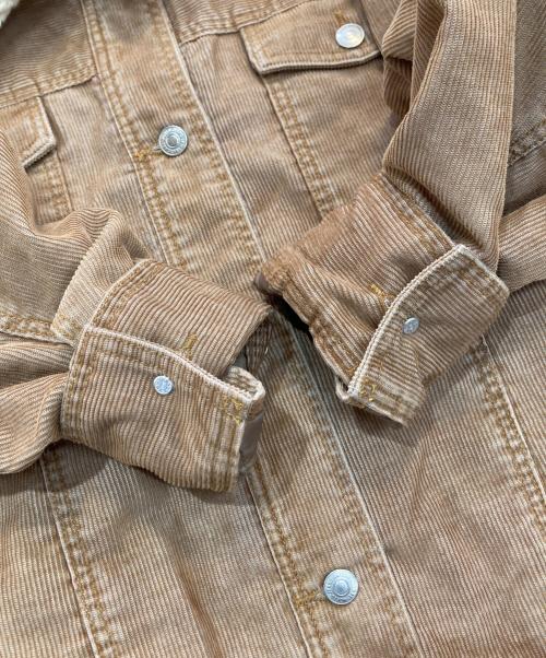 Snidel（スナイデル）Snidel (スナイデル) 衿ボアコーデュロイブルゾン　SWFC251035 キャメル サイズ:Freeの古着・服飾アイテム