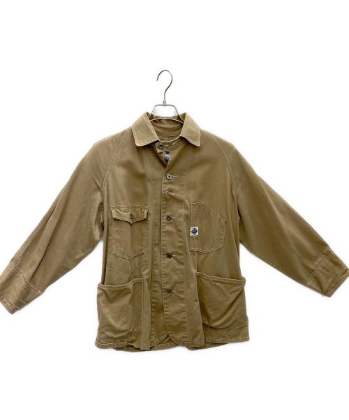 POST O'ALLS（ポストオーバーオールズ）POST O'ALLS (ポストオーバーオールズ) カバーオール ベージュ サイズ:XSの古着・服飾アイテム