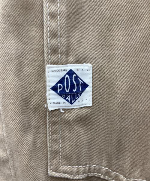 POST O'ALLS（ポストオーバーオールズ）POST O'ALLS (ポストオーバーオールズ) カバーオール ベージュ サイズ:XSの古着・服飾アイテム