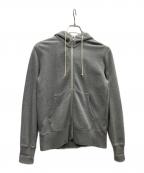 MHLエムエイチエル）の古着「ジップパーカー」｜ライトグレー