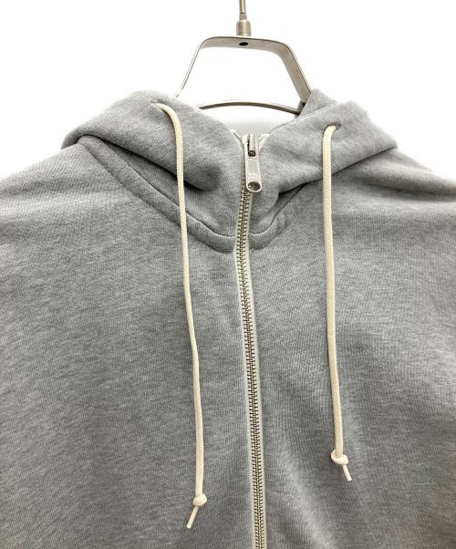 MHL（エムエイチエル）MHL (エムエイチエル) ジップパーカー ライトグレー サイズ:Mの古着・服飾アイテム