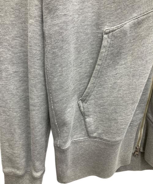 MHL（エムエイチエル）MHL (エムエイチエル) ジップパーカー ライトグレー サイズ:Mの古着・服飾アイテム