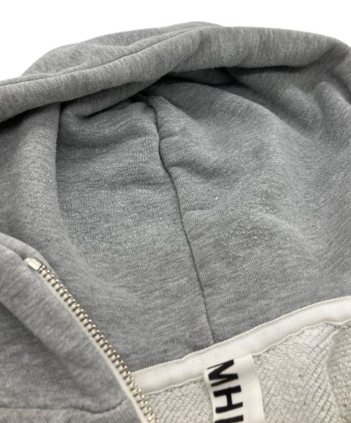 MHL（エムエイチエル）MHL (エムエイチエル) ジップパーカー ライトグレー サイズ:Mの古着・服飾アイテム