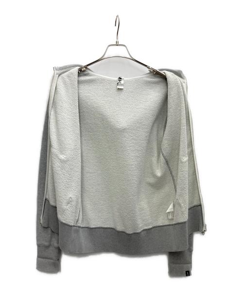 MHL（エムエイチエル）MHL (エムエイチエル) ジップパーカー ライトグレー サイズ:Mの古着・服飾アイテム