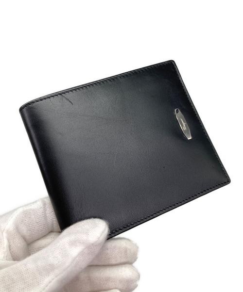 Salvatore Ferragamo（サルヴァトーレ フェラガモ）Salvatore Ferragamo (サルヴァトーレ フェラガモ) 2つ折り財布 ブラックの古着・服飾アイテム