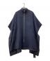 COACH（コーチ）の古着「シグネチャーウールケープ」｜ネイビー