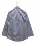 Martin Margiela4 (マルタンマルジェラ 4) ロールアップダブルカラーシャツ ブルー サイズ:40：12000円