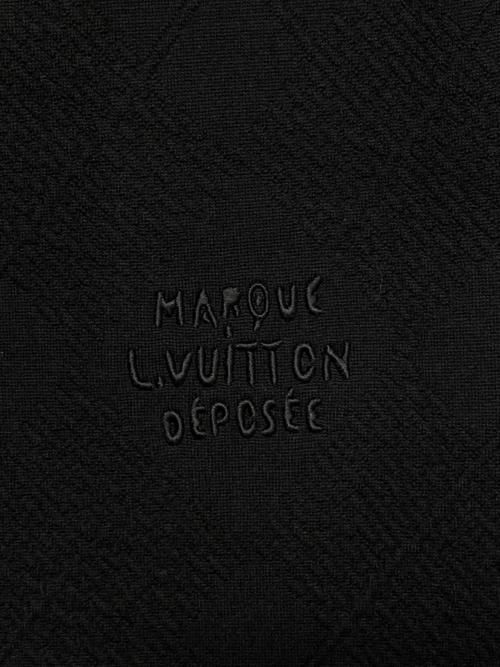 LOUIS VUITTON（ルイ ヴィトン）LOUIS VUITTON (ルイ ヴィトン) テクスチャーニットウールブレンドロングパンツ ブラック サイズ:XLの古着・服飾アイテム