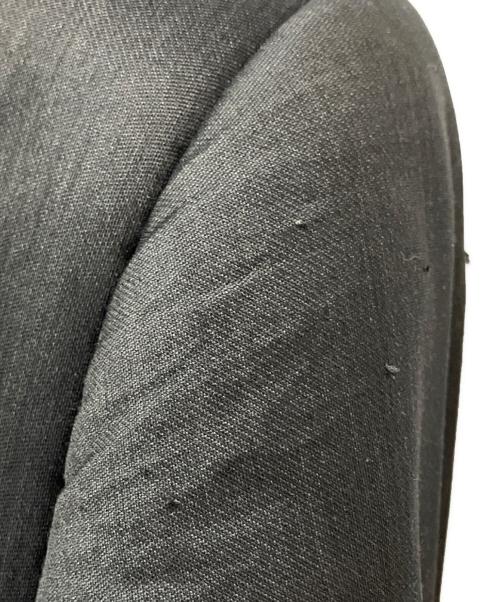 EMPORIO ARMANI（エンポリオアルマーニ）EMPORIO ARMANI (エンポリオアルマーニ) 00ｓシルクブレンドテーラードジャケット ブラック サイズ:48の古着・服飾アイテム