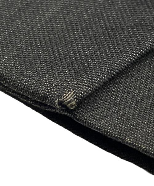 EMPORIO ARMANI（エンポリオアルマーニ）EMPORIO ARMANI (エンポリオアルマーニ) 00ｓシルクブレンドテーラードジャケット ブラック サイズ:48の古着・服飾アイテム