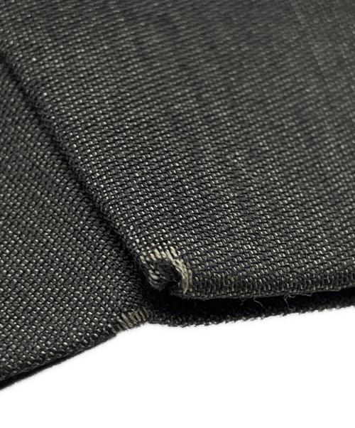 EMPORIO ARMANI（エンポリオアルマーニ）EMPORIO ARMANI (エンポリオアルマーニ) 00ｓシルクブレンドテーラードジャケット ブラック サイズ:48の古着・服飾アイテム