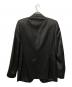 EMPORIO ARMANI (エンポリオアルマーニ) 00ｓシルクブレンドテーラードジャケット ブラック サイズ:48：6000円