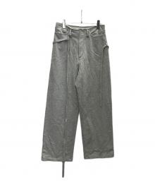 THE TOE（ザ・トゥー）の古着「Greenwich belt sweat pants」｜グレー