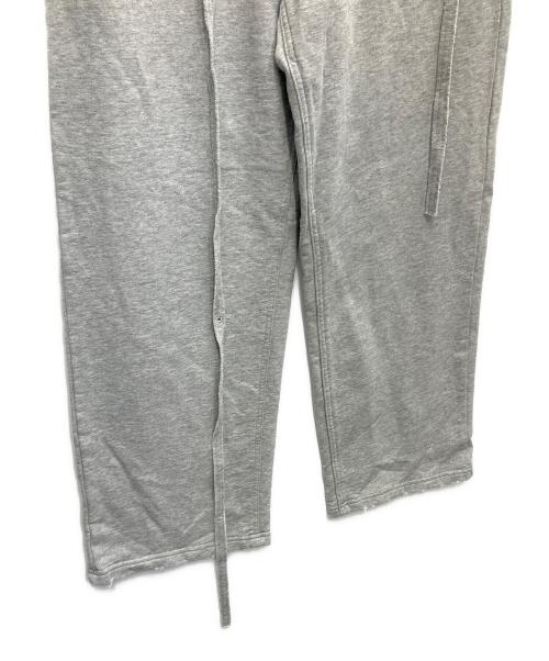 THE TOE（ザ・トゥー）THE TOE (ザ・トゥー) Greenwich belt sweat pants グレー サイズ:Sの古着・服飾アイテム