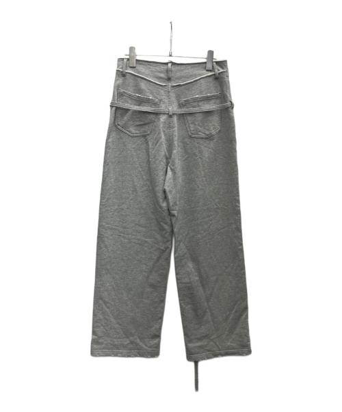 THE TOE（ザ・トゥー）THE TOE (ザ・トゥー) Greenwich belt sweat pants グレー サイズ:Sの古着・服飾アイテム