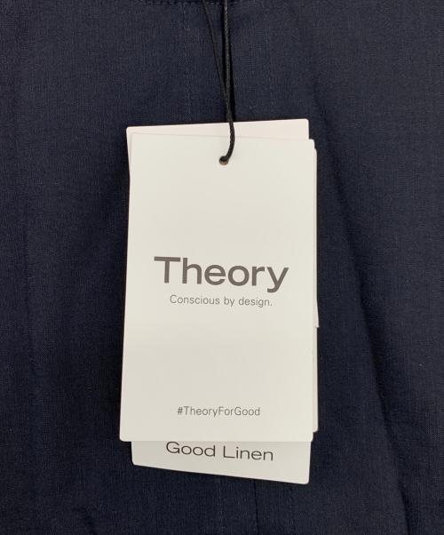 theory（セオリー）theory (セオリー) Eco Crunch Wash Slit Front SL ネイビー サイズ:S 未使用品の古着・服飾アイテム