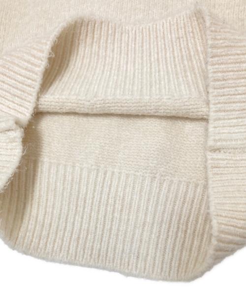 HER LIP TO（ハーリップトゥ）HER LIP TO (ハーリップトゥ) Adoro Cropped Knit Pul lover ホワイト サイズ:Fの古着・服飾アイテム