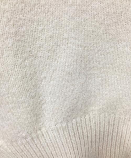 HER LIP TO（ハーリップトゥ）HER LIP TO (ハーリップトゥ) Adoro Cropped Knit Pul lover ホワイト サイズ:Fの古着・服飾アイテム