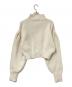 HER LIP TO (ハーリップトゥ) Adoro Cropped Knit Pul lover ホワイト サイズ:F：5000円