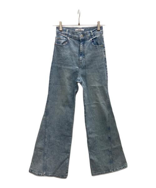 Snidel（スナイデル）Snidel (スナイデル) Sustainableストレッチフレアデニムパンツ インディゴ サイズ:SIZE0の古着・服飾アイテム