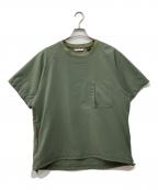 NANGAナンガ）の古着「AIR CLOTH COMFY TEE」｜オリーブ