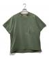 NANGA（ナンガ）の古着「AIR CLOTH COMFY TEE」｜オリーブ