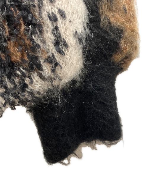 Ameri（アメリ）AMERI (アメリ) VERONICAJACQUARDKNIT CARDIGAN ブラック サイズ:FREEの古着・服飾アイテム