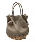 Percheペルケ）の古着「2WAYショルダーバッグ」｜ベージュ