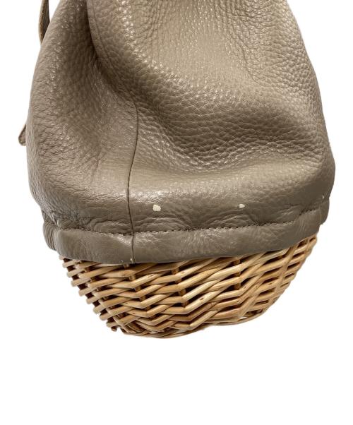 Perche（ペルケ）Perche (ペルケ) 2WAYショルダーバッグ ベージュの古着・服飾アイテム