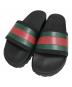 GUCCI（グッチ）の古着「ラバーメンズ スライドサンダル」｜ブラック