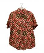 Engineered Garmentsエンジニアド ガーメンツ）の古着「Popover BD Shirt」｜レッド×グリーン