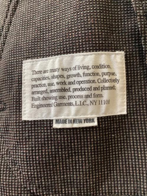 Engineered Garments（エンジニアドガーメンツ）Engineered Garments (エンジニアードガーメンツ) Claigton Jacket - CP Waffle(クレイトン ジャケット) グレー サイズ:Mの古着・服飾アイテム
