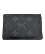 LOUIS VUITTONルイ ヴィトン）の古着「カードケース オーガナイザー・ドゥ・ポッシュ」｜ブラック