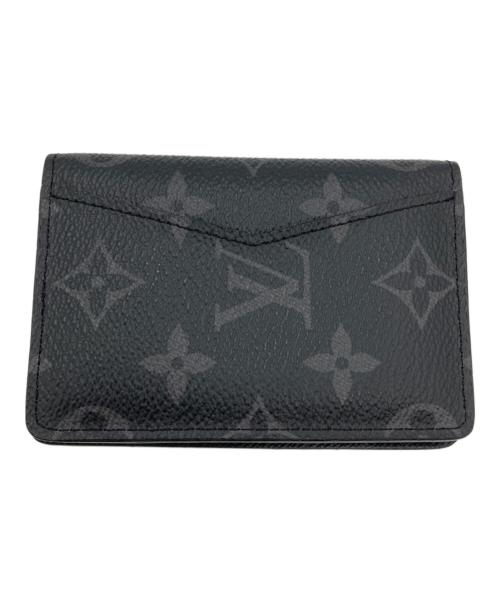 LOUIS VUITTON（ルイ ヴィトン）LOUIS VUITTON (ルイ ヴィトン) カードケース オーガナイザー・ドゥ・ポッシュ ブラックの古着・服飾アイテム