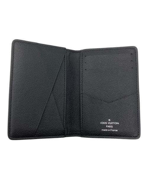 LOUIS VUITTON（ルイ ヴィトン）LOUIS VUITTON (ルイ ヴィトン) カードケース オーガナイザー・ドゥ・ポッシュ ブラックの古着・服飾アイテム