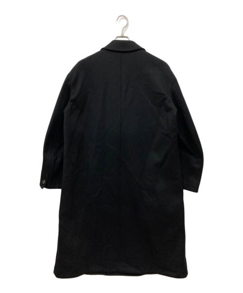 THE RERACS（ザ リラクス）THE RERACS (ザ リラクス) チェスターコート ブラック サイズ:46の古着・服飾アイテム