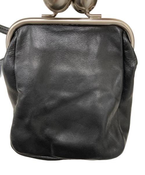 kawa-kawa（カワカワ）kawa-kawa (カワカワ) 両サイド がま口バッグ ブラックの古着・服飾アイテム