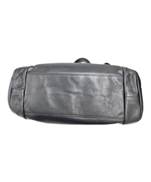 kawa-kawa（カワカワ）kawa-kawa (カワカワ) 両サイド がま口バッグ ブラックの古着・服飾アイテム