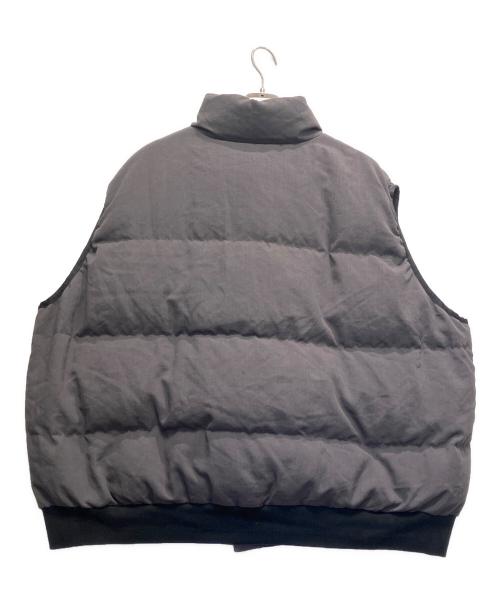 PaDO（パッド）PaDO (パッド) オーバーサイズダウンベスト グレー サイズ:Mの古着・服飾アイテム