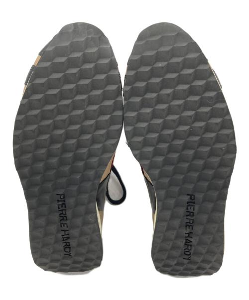 PIERRE HARDY（ピエールアルディ）PIERRE HARDY (ピエールアルディ) ベルクロハラコスニーカー ベージュ×ピンク サイズ:SIZE 36の古着・服飾アイテム