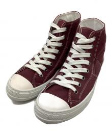 Maison Margiela（メゾンマルジェラ）の古着「ハイカットスニーカー」｜ワインレッド