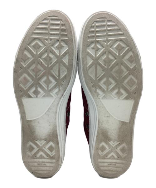 Maison Margiela（メゾンマルジェラ）Maison Margiela (メゾンマルジェラ) ハイカットスニーカー ワインレッド サイズ:42の古着・服飾アイテム