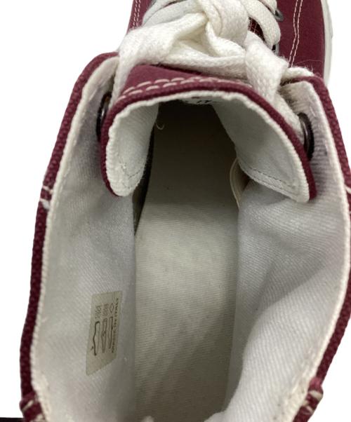 Maison Margiela（メゾンマルジェラ）Maison Margiela (メゾンマルジェラ) ハイカットスニーカー ワインレッド サイズ:42の古着・服飾アイテム