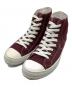 Maison Margiela（メゾンマルジェラ）の古着「ハイカットスニーカー」｜ワインレッド
