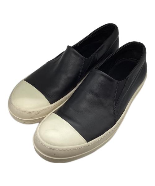 RICK OWENS（リックオウエンス）RICK OWENS (リックオウエンス) BOAT SNEAK ブラック サイズ:41の古着・服飾アイテム