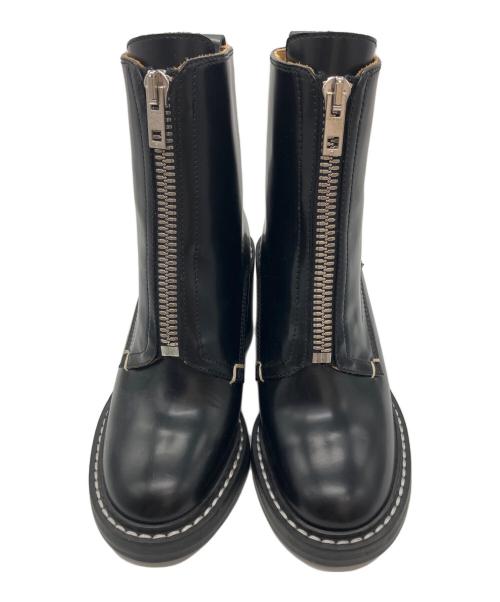 rag&bone（ラグアンドボーン）rag&bone (ラグアンドボーン) センタージップチャンキーヒールブーツ ブラック サイズ:36の古着・服飾アイテム